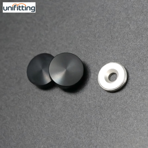 Màu đen kết thúc A-AG-19-BK nhôm gương vít nắp sản phẩm phần cứng - Product Image 3