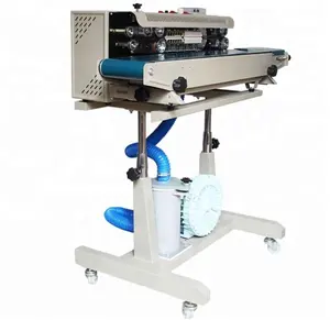 Nieuwe DBF-1000 Automatische Opblazen Film Sealer Verpakkingsmachines/Staande Continue Gas Opblazen Plastic Film Sealer