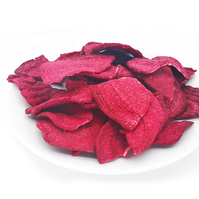 Здоровые закуски, вакуумные жареные овощные чипсы vf beetroot