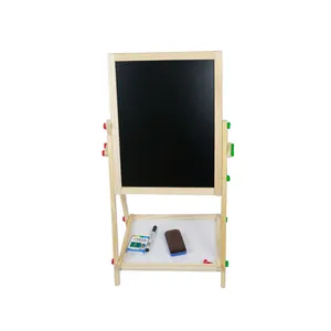 high quality wooden small drawing write white magnetic blackboard for children