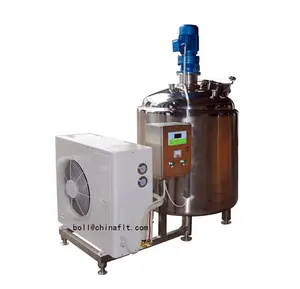 500 liter industrial stainless steel milk chiller