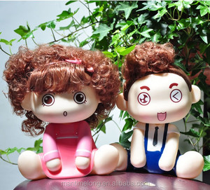 Hucha de Muñeca Creativa y Adorable con Diseño de Dibujos Animados, Ideal como Regalo de Cumpleaños para Niños - Product Image 4