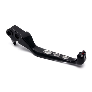 Leviers de <span class=keywords><strong>frein</strong></span> <span class=keywords><strong>et</strong></span> d'<span class=keywords><strong>embrayage</strong></span> de <span class=keywords><strong>moto</strong></span>, noirs <span class=keywords><strong>et</strong></span> chromés, en aluminium crâne, CNC, mm, pour XL883, XL1200 - Product Image 3