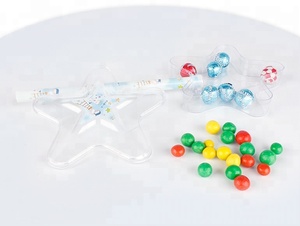 Colorido chocolate frijol bola <span class=keywords><strong>caramelos</strong></span> y dulces en estrella varita - Product Image 4