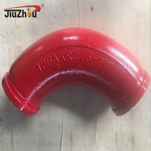 Jiuzhou Pompa Beton Kualitas Tinggi, Suku Cadang Siku Schwing <span class=keywords><strong>Sany</strong></span> Cifa Pompa Beton Boom - Product Image 4