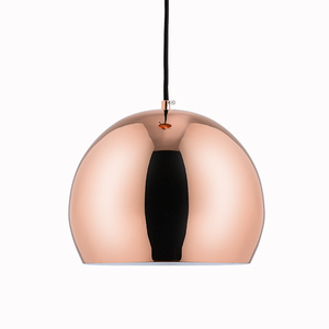 Simig lighting Nordic moderno minimalista rotondo in metallo bellissimo lampadario in oro rosa lampada a sospensione per corridoio portico - Product Image 2