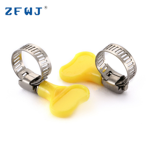 Chất Lượng Cao Tùy Chỉnh 13-19 Mét Mỹ Loại 304 Thép Không Gỉ Bướm Hose Kẹp - Product Image 1