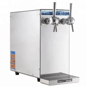 Automatic carbonated sparkling water machine