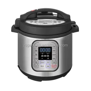 Smart programmable blue LED light electric Pressure rice Cooker