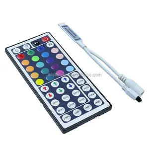 Mini 44 Tasten LED IR Fernbedienung IR RGB-Steuerung Eingang DC 12V 6A Für RGB SMD3528 5050 LED-Streifen LED-Leuchten Controller