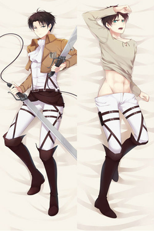 New Attack on Titan Shingeki no Kyojin Anime DAKIMAKURA Hugging Body Pillow Case4 Wholesale Dropship