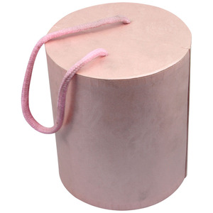 Giấy Cứng Xi Lanh Bên Mở 4 Lớp Hiện Tại Hộp Quà Tặng Biểu Tượng Tùy Chỉnh Vòng Xi Lanh Tông Màu Hồng Hộp Quà Tặng - Product Image 5