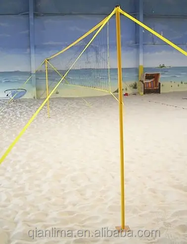 Nuovo pallavolo netto fissato all'aperto spiaggia giochi da giardino corte pallavolo delle apparecchiature previste