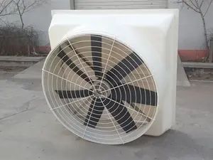 Large Size Glass Fiber Exhaust Ventilation Fan/FRP Cone Fan For Sales