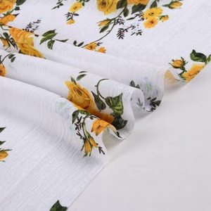 Microfibre 100% polyester doris unique jacquard tissu imprimé pour la <span class=keywords><strong>robe</strong></span> - Product Image 1