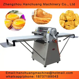 Pizza/ pastry/ croissant dough sheeter machine / Danish crisping machine