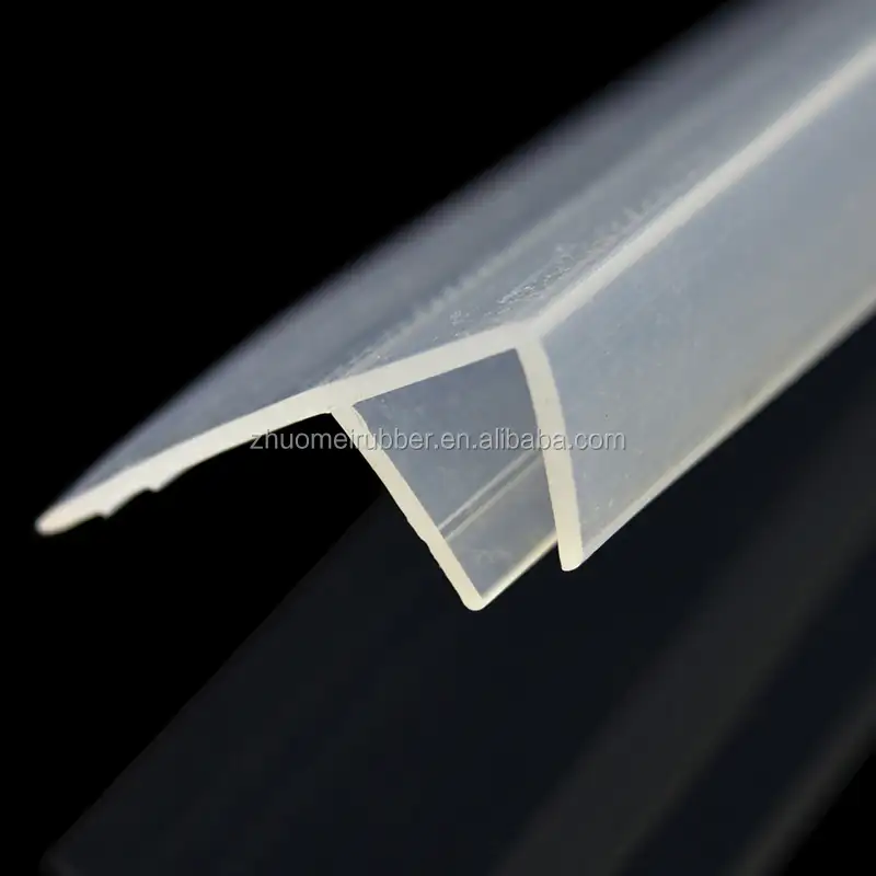 Силиконовая резиновая стеклянная уплотнительная лента для двери душа