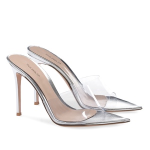 2022 taglie forti punta <span class=keywords><strong>aperta</strong></span> scarpe trasparenti muli <span class=keywords><strong>tacco</strong></span> alto sandali con <span class=keywords><strong>tacco</strong></span> donna tacchi trasparenti da donna - Product Image 5