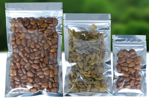 Sacs sous vide métallisés en Mylar imprimés en héliogravure, à trois côtés plats, thermoscellables, <span class=keywords><strong>de</strong></span> qualité alimentaire, résistants à l'humidité, avec fermeture éclair, pour aliments pour animaux <span class=keywords><strong>de</strong></span> compagnie et aliments en conserve - Product Image 5