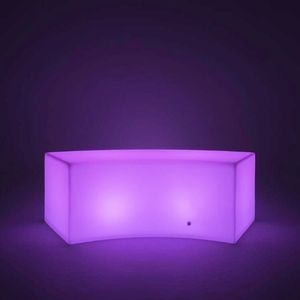 Thay Đổi Màu Sắc LED Chiếu Sáng Cong Băng Ghế - Product Image 2