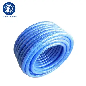 Hohe nachfrage produkte PVC Klare Flexible PVC Clear Nylon Geflochten Schlauch