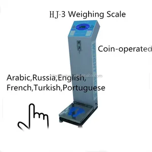 Jetonlu elektrik tartı HJ-3, dijital tartı ölçeği vücut ağırlığı ölçeği