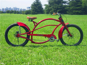Vente flash Nouveau design <span class=keywords><strong>Vélo</strong></span> <span class=keywords><strong>américain</strong></span> <span class=keywords><strong>Chopper</strong></span> à cadre en aluminium de 26 pouces - Product Image 2