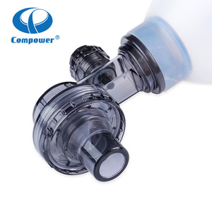 Resuscitatore Manuale di Emergenza Portatile Riutilizzabile Auto-Gonfiabile in <span class=keywords><strong>Silicone</strong></span> Compower - Product Image 4