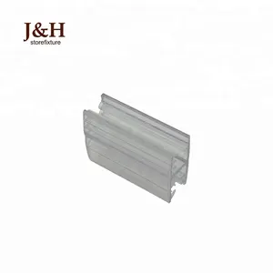 SEPTEMBER EXPO J&H clear supergrip plastic hinged flush pop sign holder advertising soft tooth clip price tag label holder