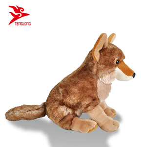 Peluche personnalisée de <span class=keywords><strong>coyote</strong></span> sauvage de 12 pouces pour enfants - Product Image 4
