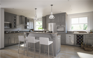 Muebles de Cocina de Madera Maciza de Última Generación, Hechos en China, Estilo Europeo Moderno y Lujoso, Personalizados - Product Image 5