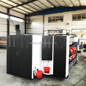 Chi phí thấp 2 màu tự động <span class=keywords><strong>flexo</strong></span> mực nước máy in các tông sóng với khía quay chết cắt hộp <span class=keywords><strong>carton</strong></span> - Product Image 4