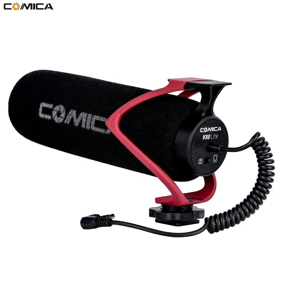 COMICA CVM-V30 LITE Video-opname Mic Op Camera/Telefoon Microfoon DSLR DV Camcorder Meest Smartphones