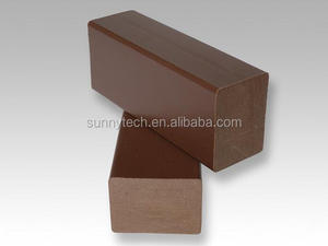 Al aire libre sólido decking del WPC vigueta/vigas de soporte/cubierta pestal - Product Image 1