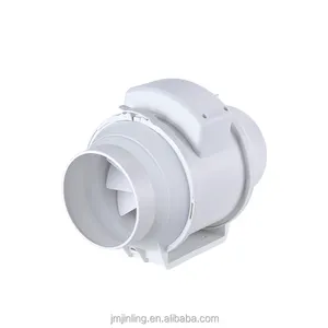 Ventilateur de conduit électrique en ligne en plastique AC Silence de 5 pouces