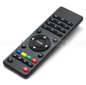 Télécommande TV pour Ultra petite taille de qualité supérieure, 31 clés, noir brillant, télécommande IR