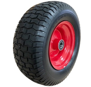 <span class=keywords><strong>Roue</strong></span> <span class=keywords><strong>de</strong></span> secours en caoutchouc solide PU 400mm 16x6.50-8 pneu <span class=keywords><strong>de</strong></span> secours <span class=keywords><strong>pour</strong></span> tondeuse à gazon 100x25mm - Product Image 1