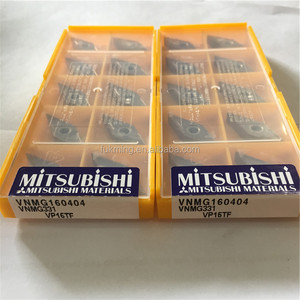 INSERTS en carbure de tungstène, 100% originales, japon, MITSUBISHI, VNMG160404 VP15TF - Product Image 3