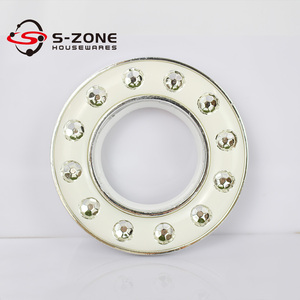 Haute qualité blanc en plastique rideau <span class=keywords><strong>silence</strong></span> anneaux - Product Image 5