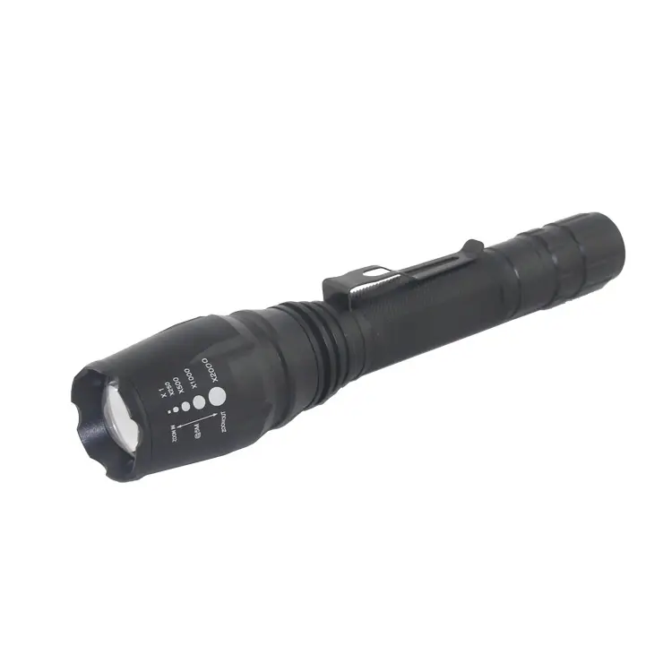High power zoom adjustable LED flashlight tactical