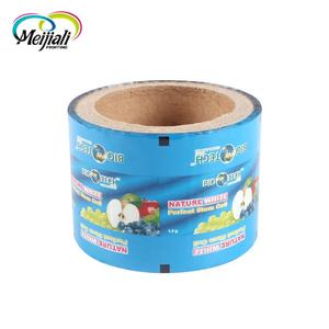 Venta al por mayor caliente BOPP humedad merienda sellado películas laminado azul bolsita rollo de película - Product Image 1