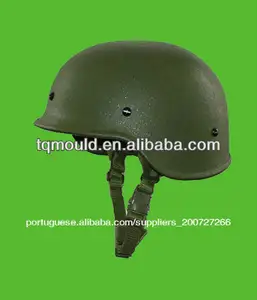kevlar capacete militar molde de compressão