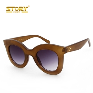 Timistory — lunettes de soleil œil de chat Sexy pour femmes, haute qualité, rétro, surdimensionnées, grand cadre, vente en gros - Product Image 5