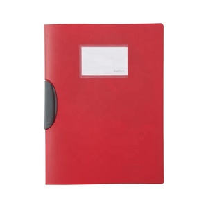 For Hot Sale PP Plastic Report Cover &amp; Spine Bar A4 Clip Pocket <strong>File</strong> Folder with Swing Clip - Product Image 4