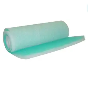 Fiberglass Gulungan Lantai Filter Media Untuk Ruang Semprot