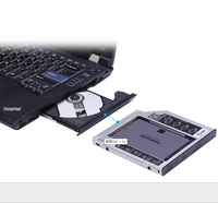 Ultima custodia del disco rigido di alta qualità 9.5mm universale SATA 2 ° HDD sd disco rigido Caddy per CD/DVD-ROM ottico