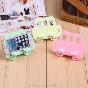 Creatieve Mode Auto Telefoon Houder Leuke Cartoon Milieuvriendelijke Mobiele Telefoon Houder