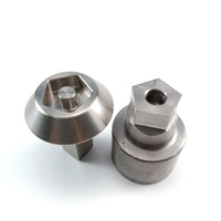 Boulons pentagonaux antivol personnalisés avec clé M5 M6 M8 Filetage OEM Vis de sécurité carrée à tête irrégulière par CNC Process Service
