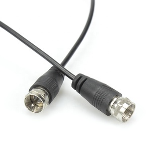 <span class=keywords><strong>Cable</strong></span> <span class=keywords><strong>Coaxial</strong></span> Negro F-Type RG174 con Conector Blindado <span class=keywords><strong>para</strong></span> Antena Parabólica de RV y Transmisión de Señal de Alta Frecuencia - Product Image 4