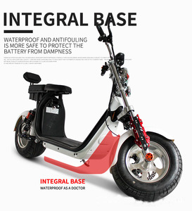 Citycoco Halley Electric Motor <strong>Scooter</strong> for <strong>Adults</strong> Big <strong>Seat</strong> Wheel 1500W/2000W/3000W Two-Wheel Motorcycle Bike for Brazil - Product Image 3